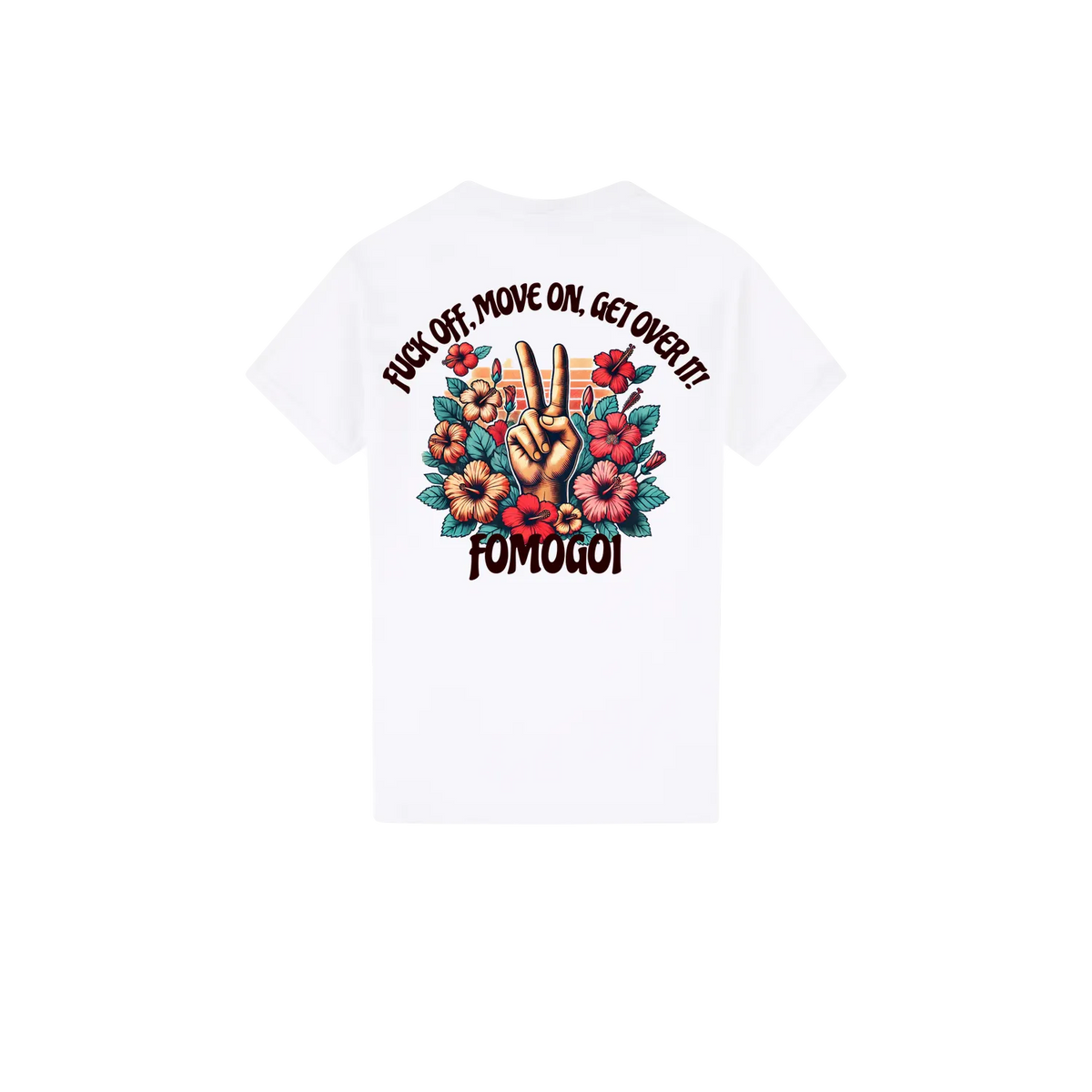 FOMOGOI Peace & Hibiscus Tee