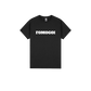 Black front flat lay