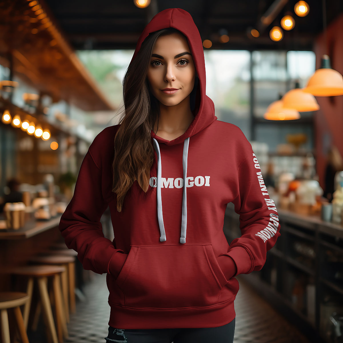 FOMOGOI Signature Hoodie | Dark
