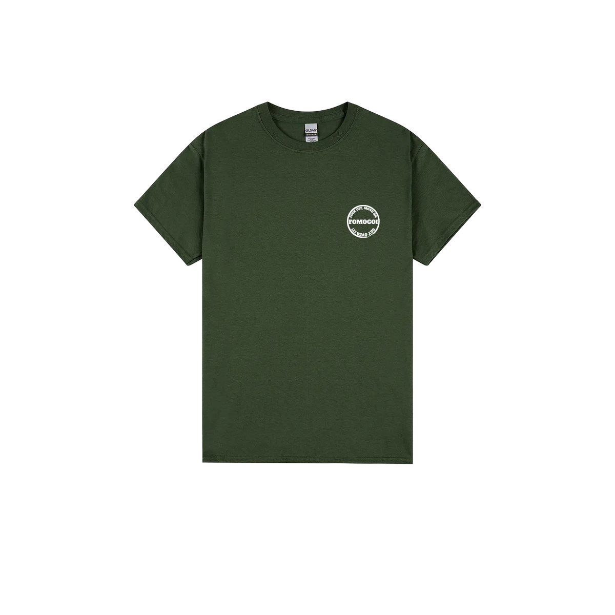 Forest Green front flat lay