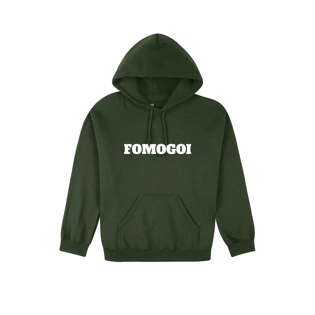 Forest Green front flat lay