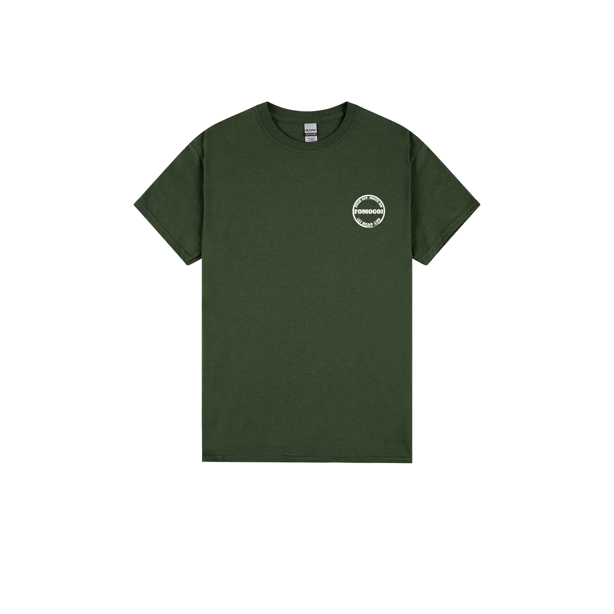 Forest Green front flat lay