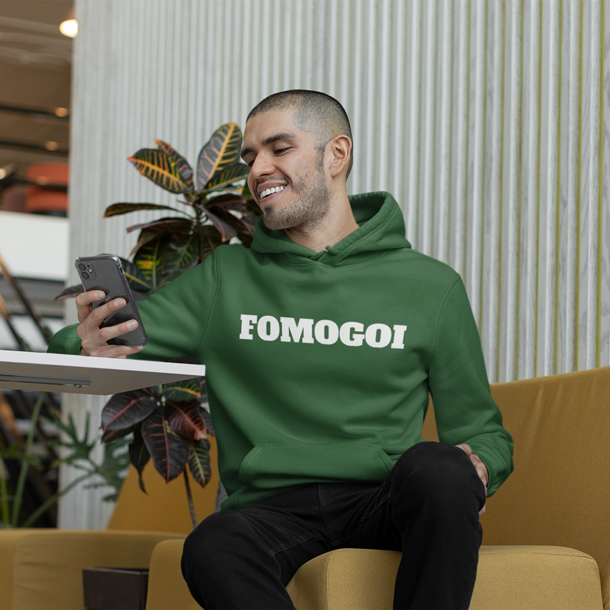 FOMOGOI Signature Hoodie | Dark