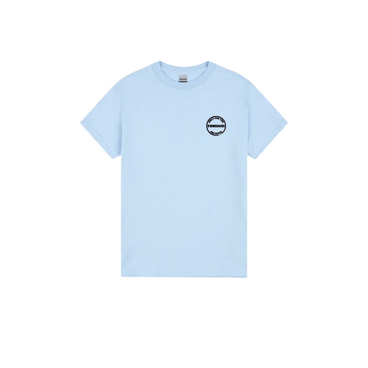 Light Blue front flat lay