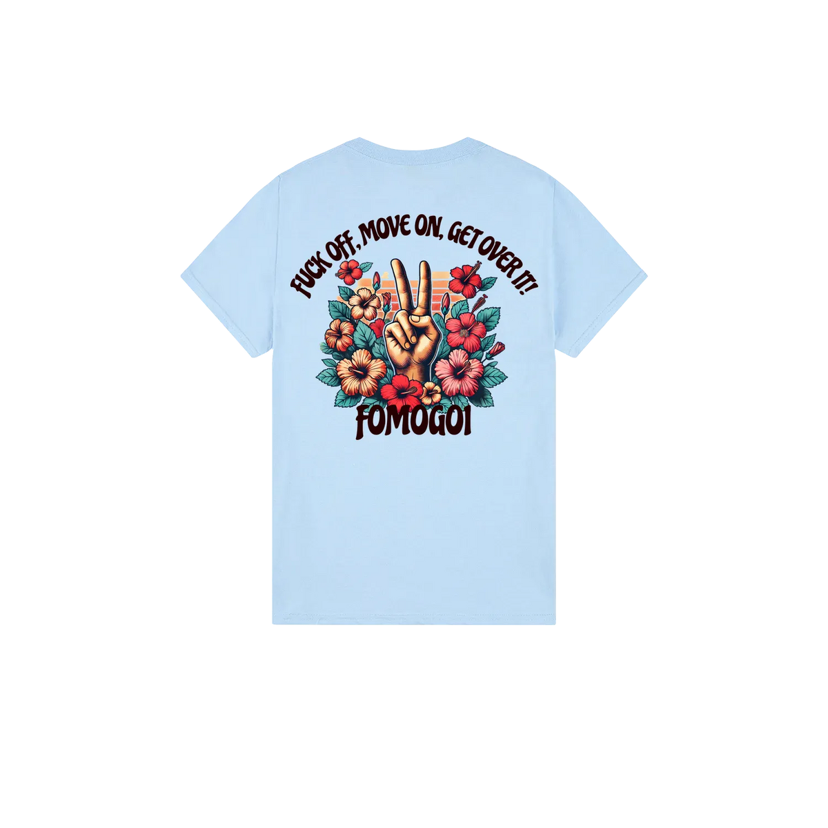 FOMOGOI Peace & Hibiscus Tee