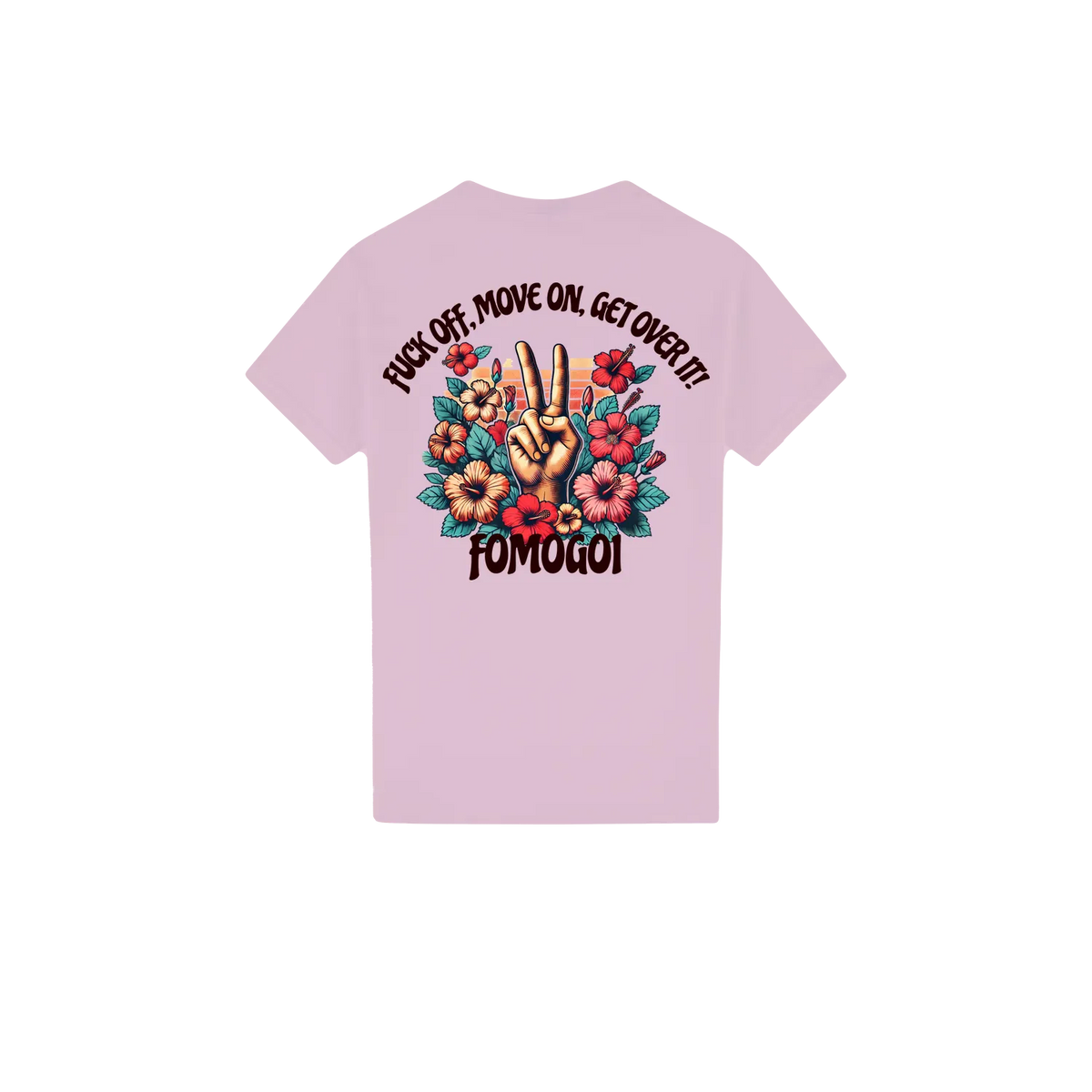 FOMOGOI Peace & Hibiscus Tee