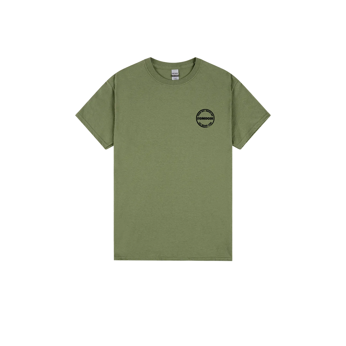 Military Green front flat lay
