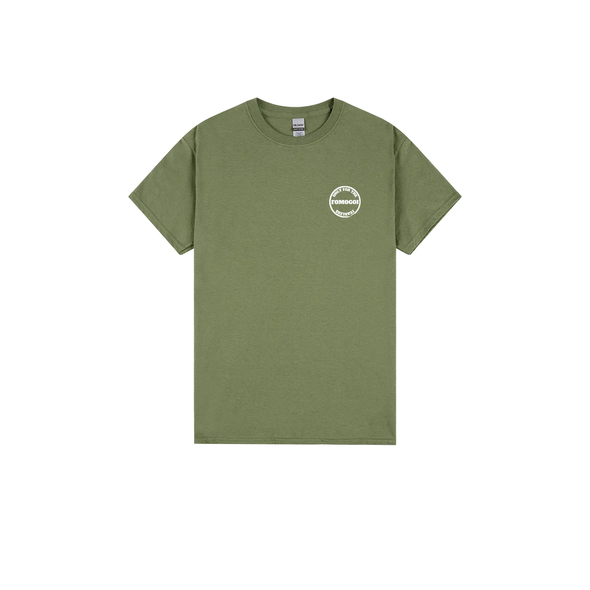 Military Green front flat lay