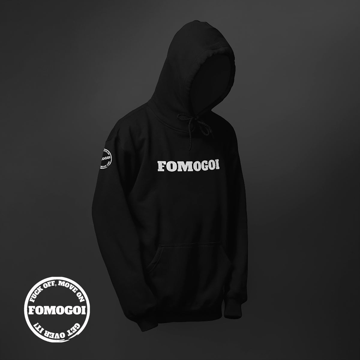 FOMOGOI Signature Hoodie | Dark