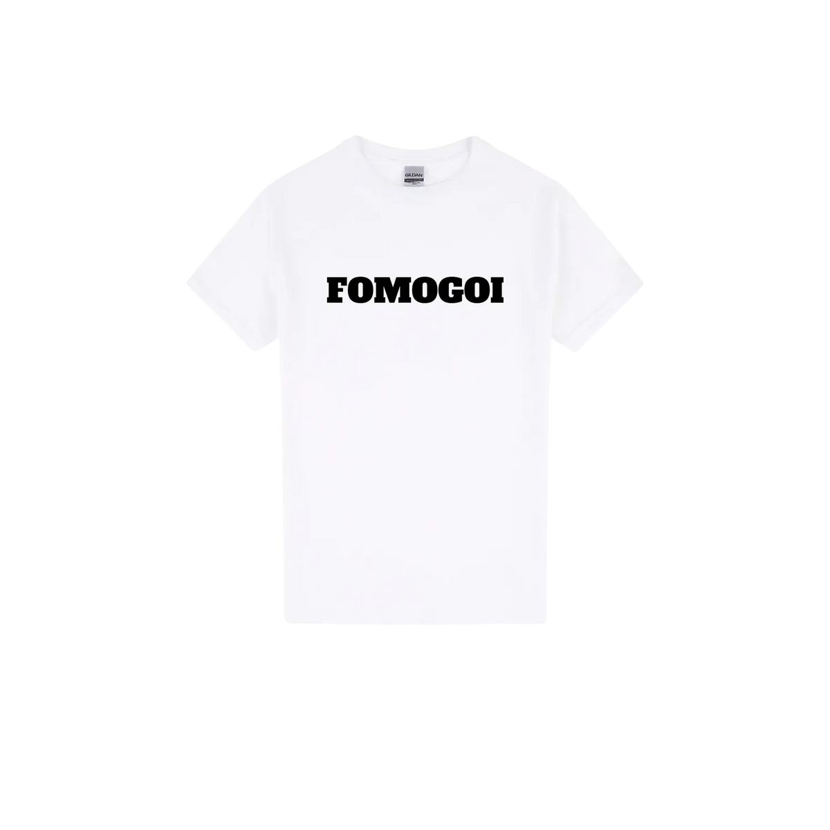 White front flat lay