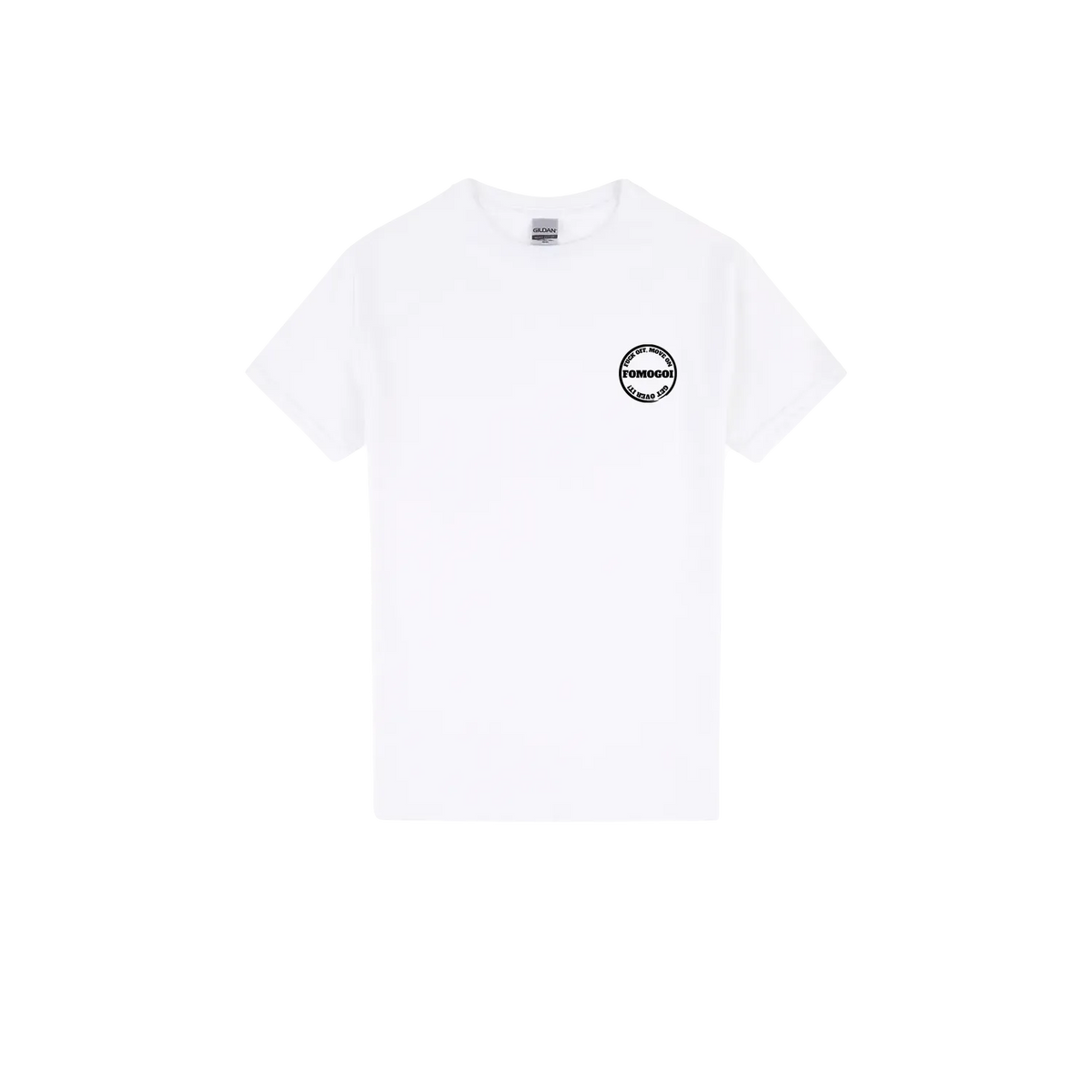 White front flat lay
