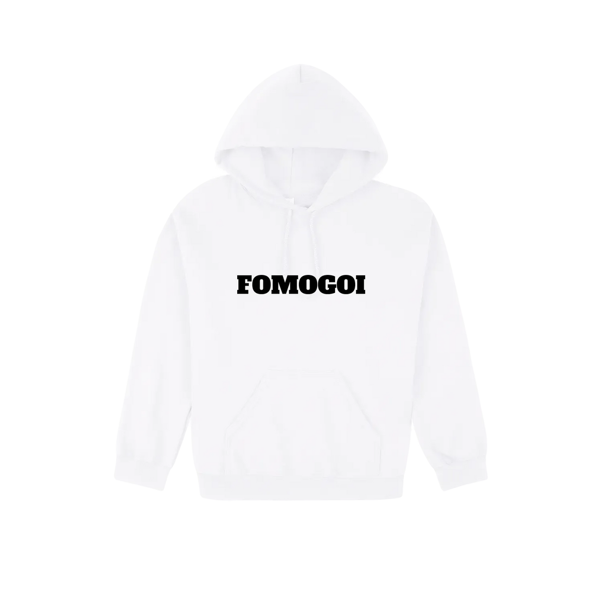 White front flat lay